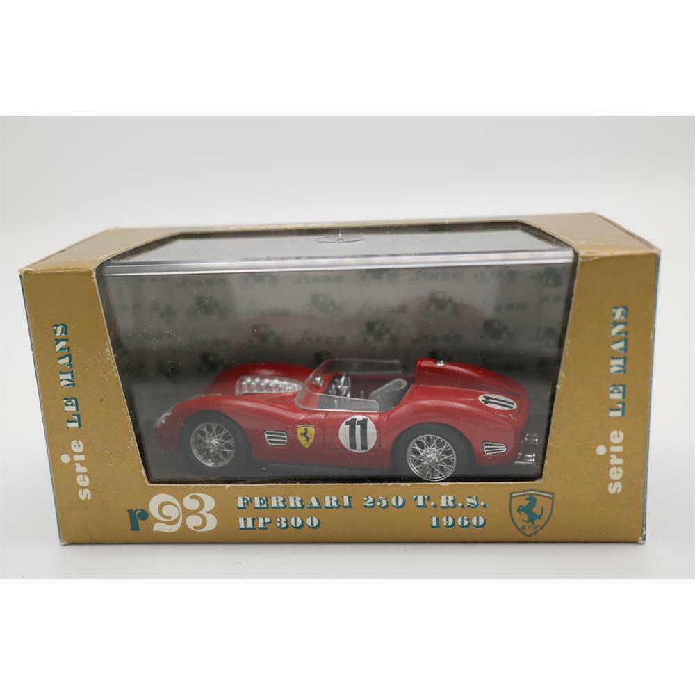 EBOND Ferrari 250 T.R.S. 1960 - Scala 1:43 Diecast - Brumm Serie Oro R093 - S015