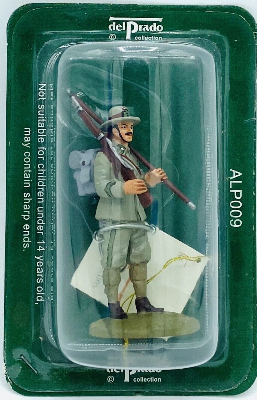 EBOND Soldatino In Piombo Alpino Compagnia Grigia 1907 - DelPrado - 1:32 0243