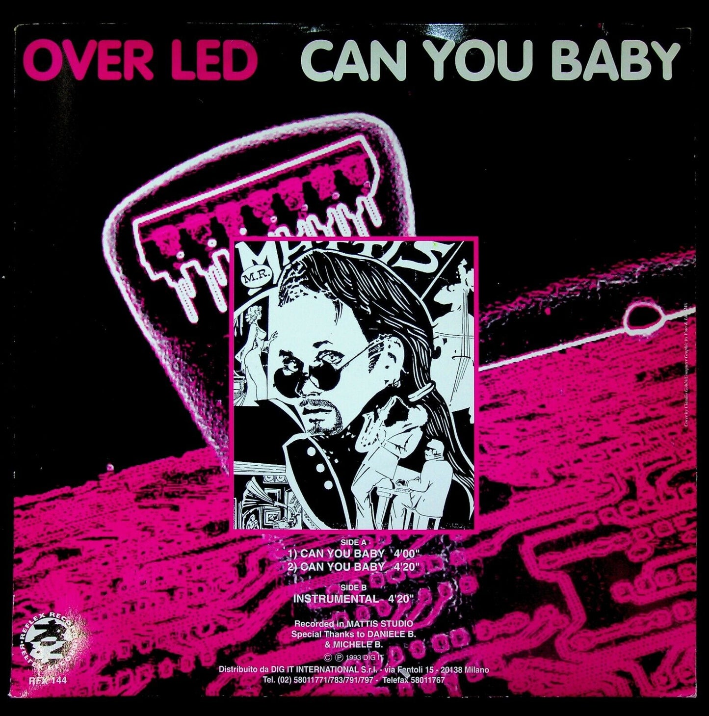 EBOND Over Led - Can You Baby Vinile V058015