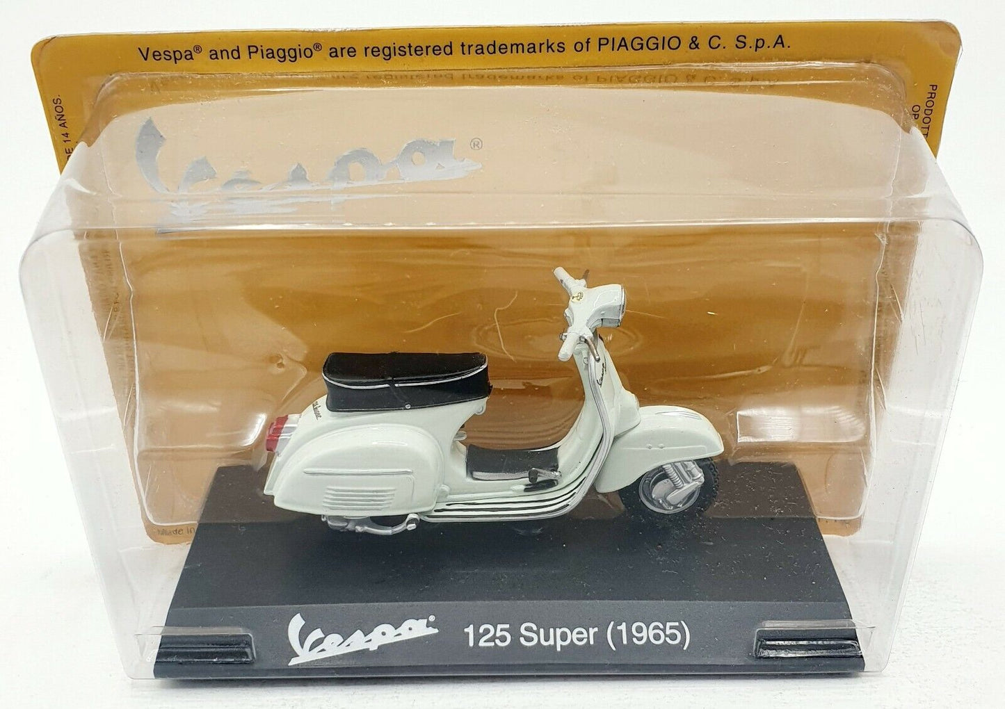 EBOND Moto Vespa 125 Super - 1965 - Die cast - 1:18 - 0078.