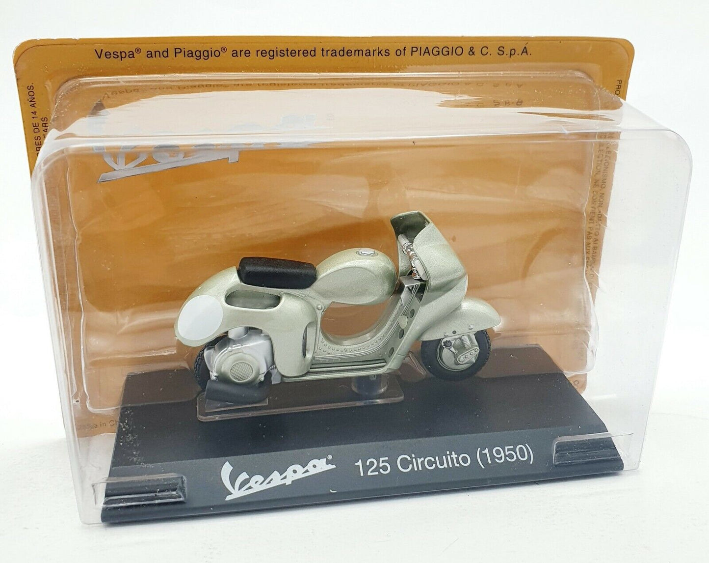 EBOND Moto Vespa 125 Circuito 1950 - Scala 1:18 0052.