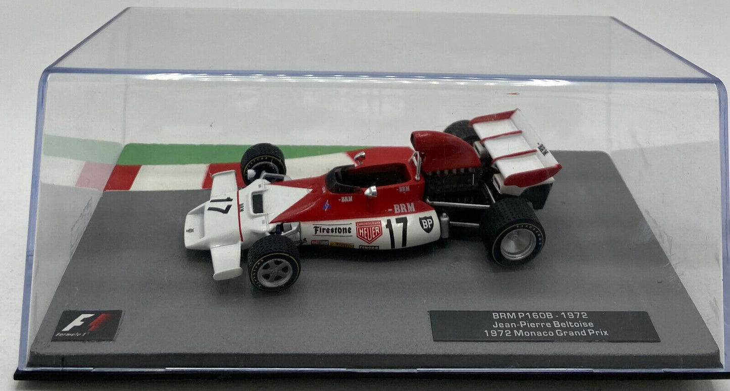 EBOND F1 BRM P160B - 1972 - Jean Pierre Beltoise Grand Prix Monaco 1:43 - 0158