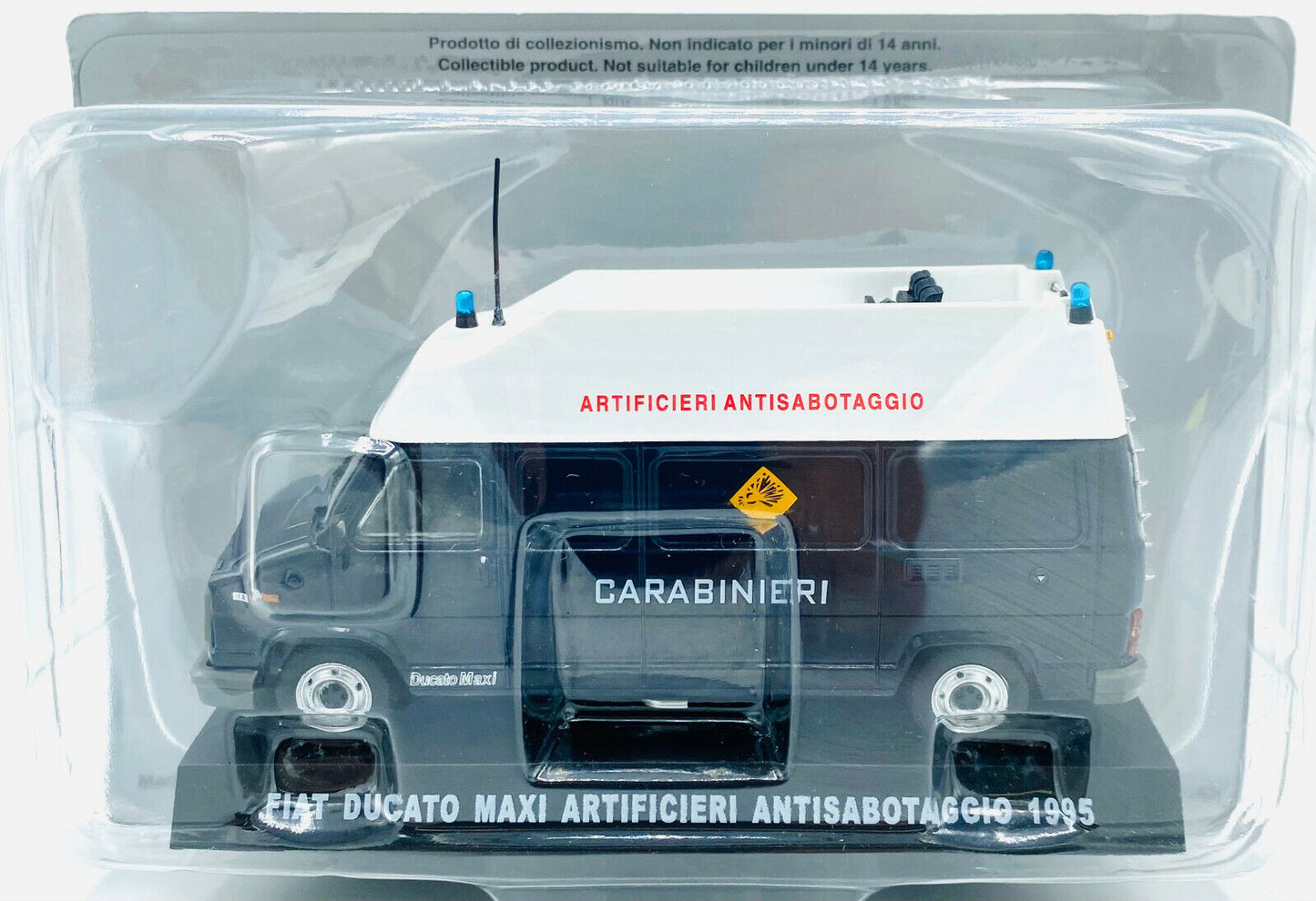 EBOND Fiat Ducato Maxi Artificieri Antisabotaggio 1995 - Carabinieri 1:43 - 0181