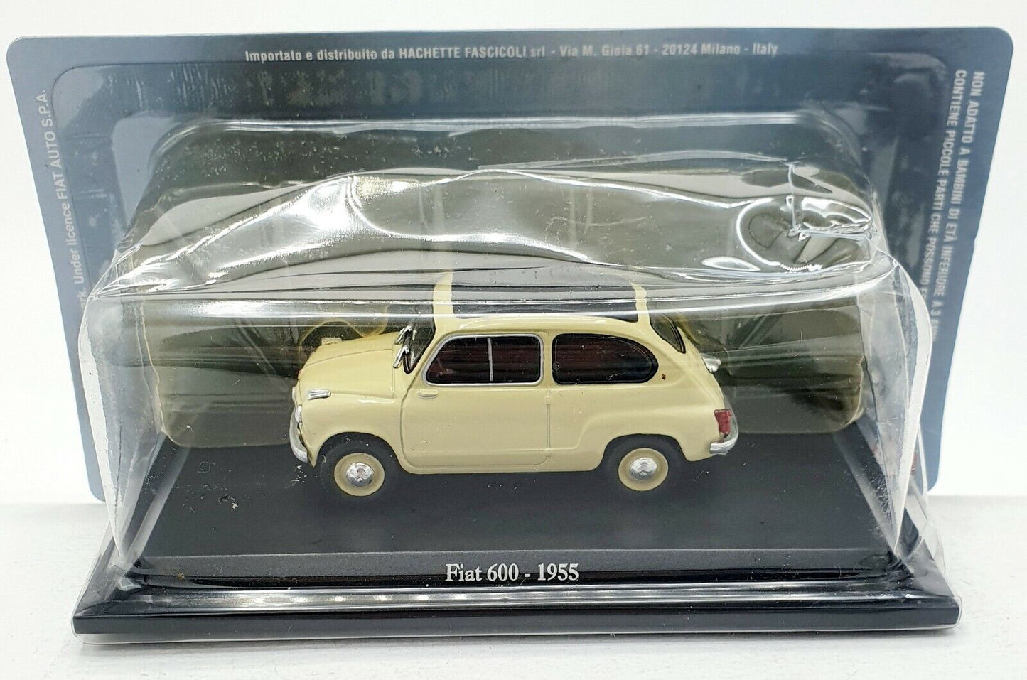 EBOND Fiat 600 - 1955 - Die cast - 0100.