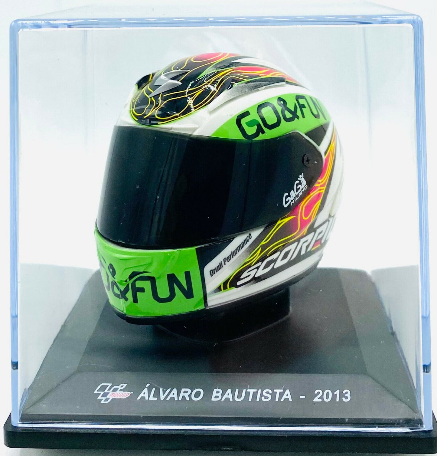 EBOND Moto GP Casco Alvaro Bautista - 2013 - Die Cast - 1:5 - 0212