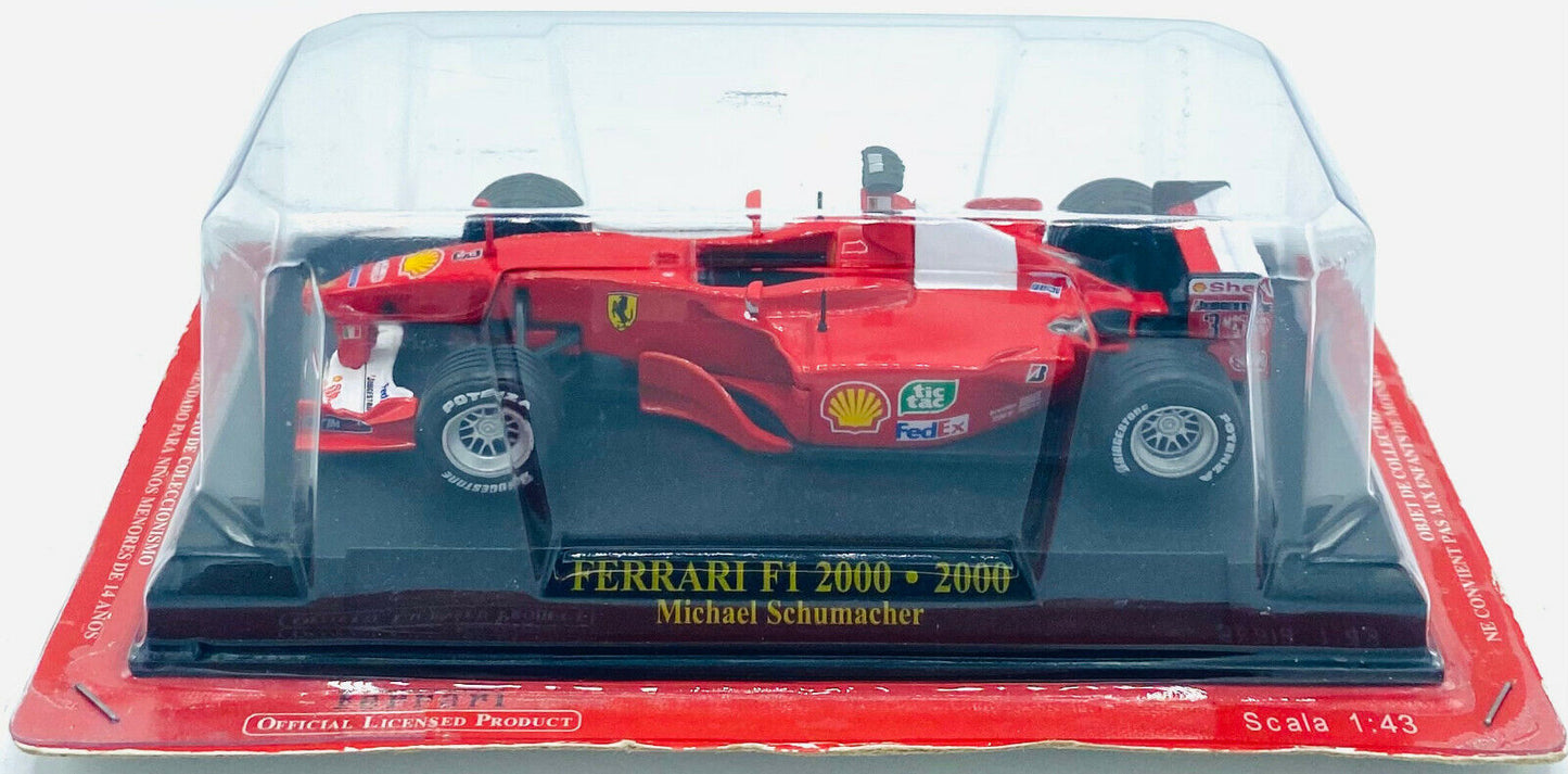 EBOND Ferrari F1 2000 - 2000 - Michael Schumacher - Die Cast - 1:43 - 0219