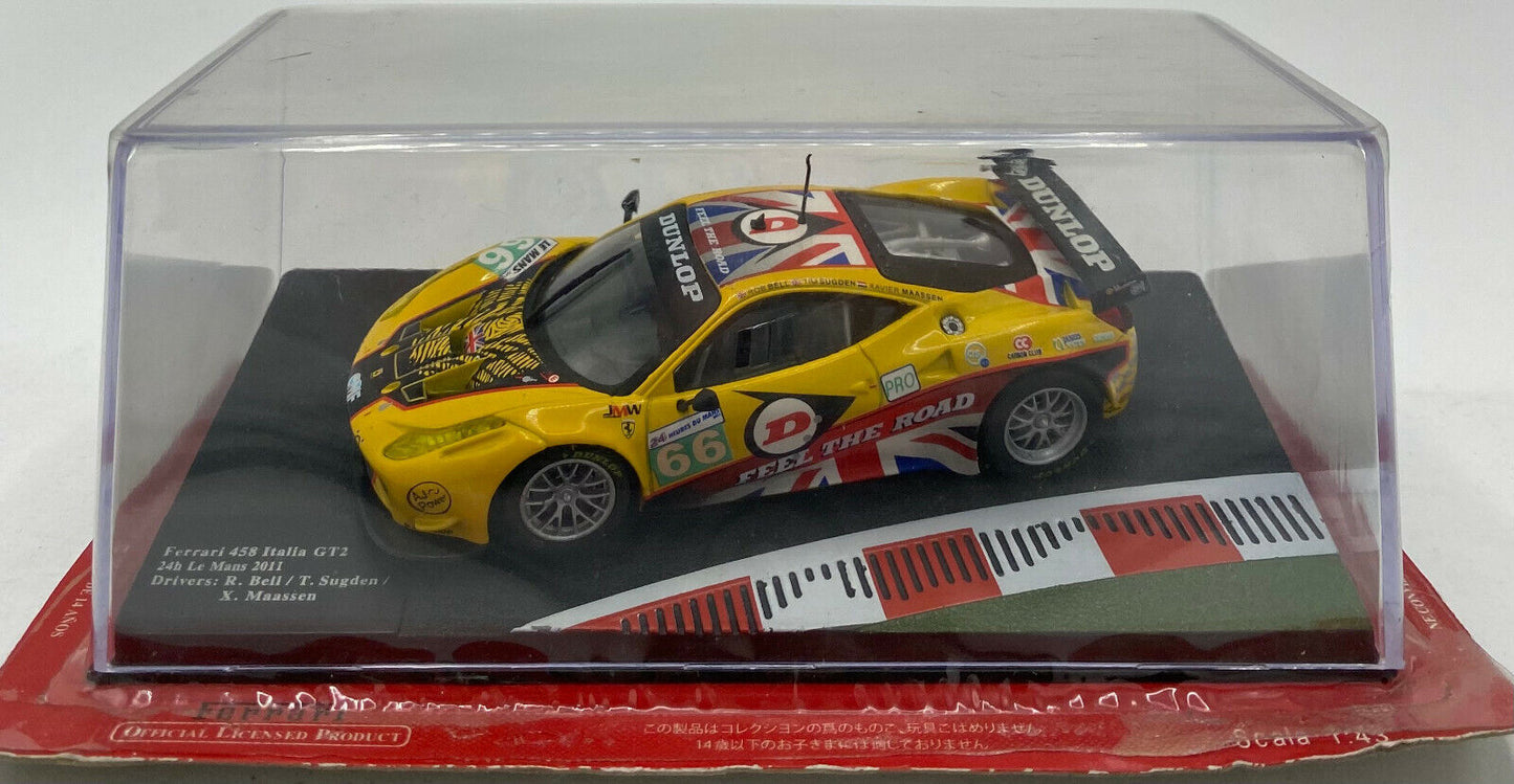 EBOND Ferrari 458 Italia GT2 24h Le Mans 2011 R.Bell T.sugden X.Maassen - 0089