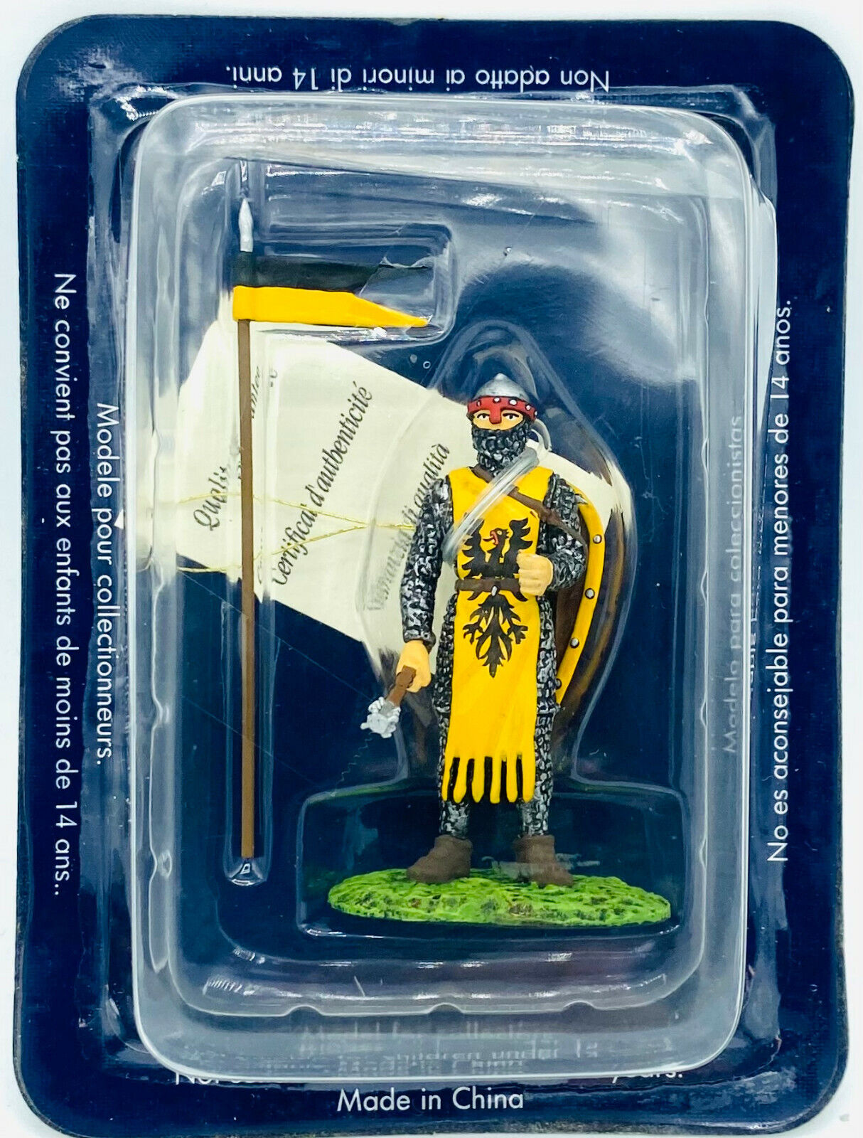 EBOND Soldatino In Piombo Uomo D'Arme Tedesco XIV Secolo - DeA - 0240