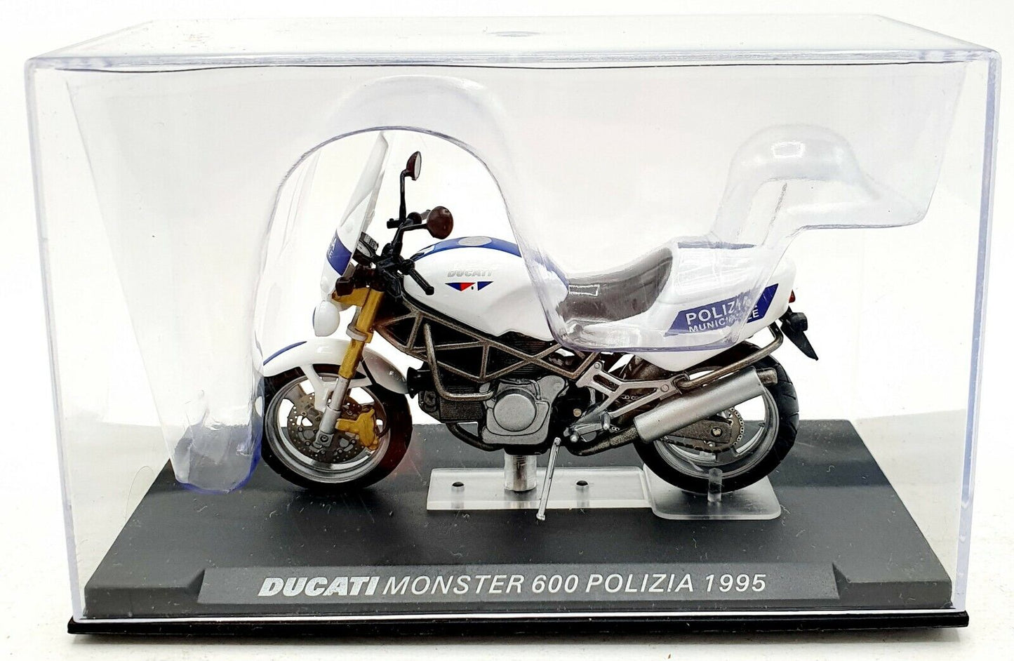 EBOND Moto Ducati Monster 600 Polizia 1995 - Die Cast - 1:24 - 0143.