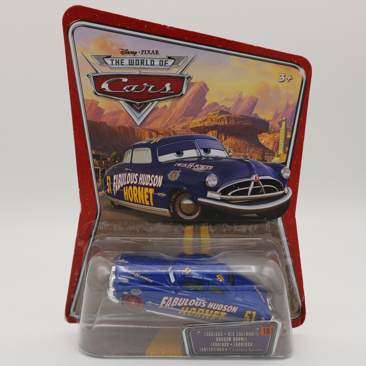 EBOND Fabulous Hudson Hornet 51 - The World of Cars - Scala 1:55 - Disney - 1V