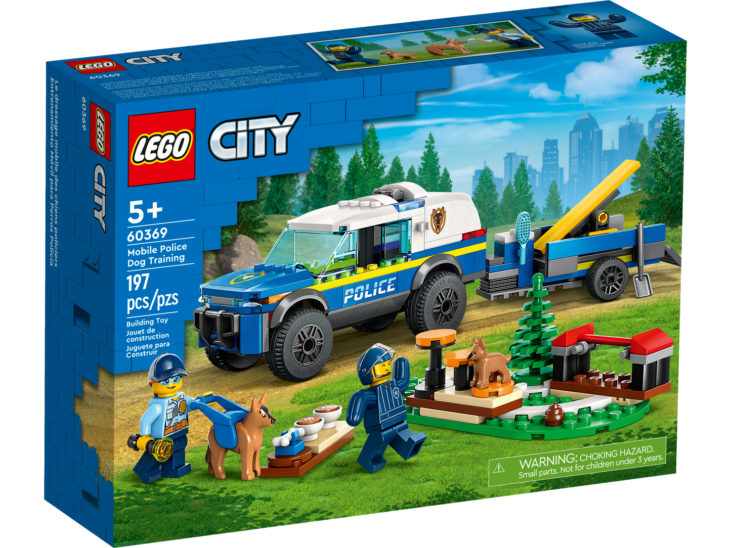 LEGO 60369 Addestramento cinofilo mobile