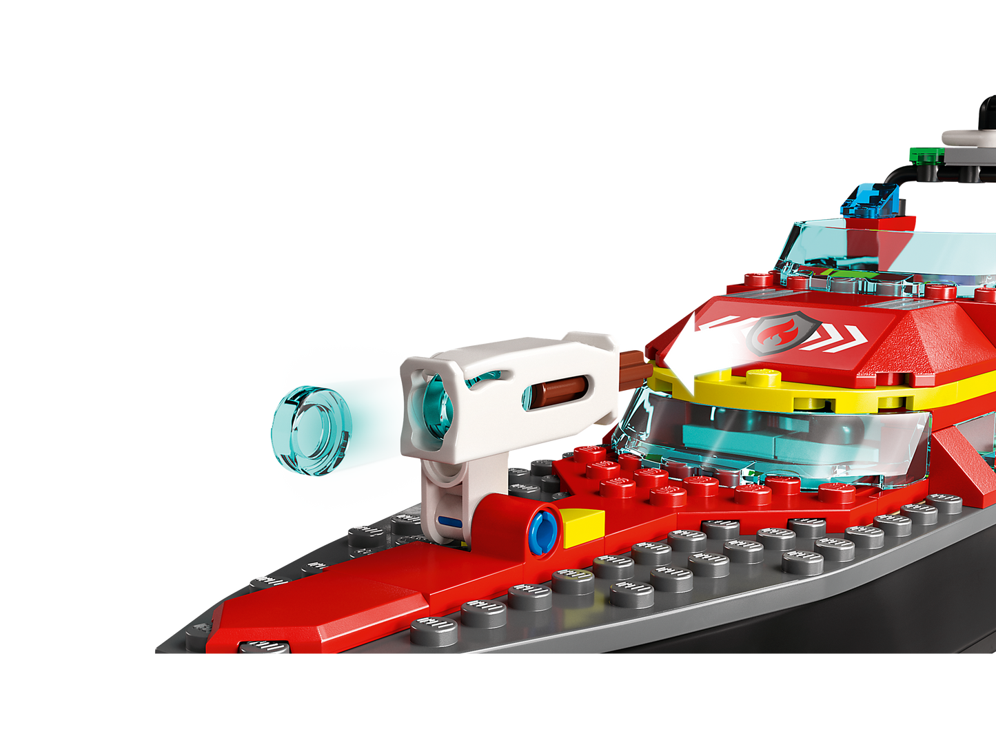LEGO 60373 Barca di soccorso antincendio