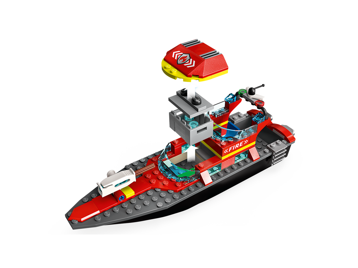 LEGO 60373 Barca di soccorso antincendio