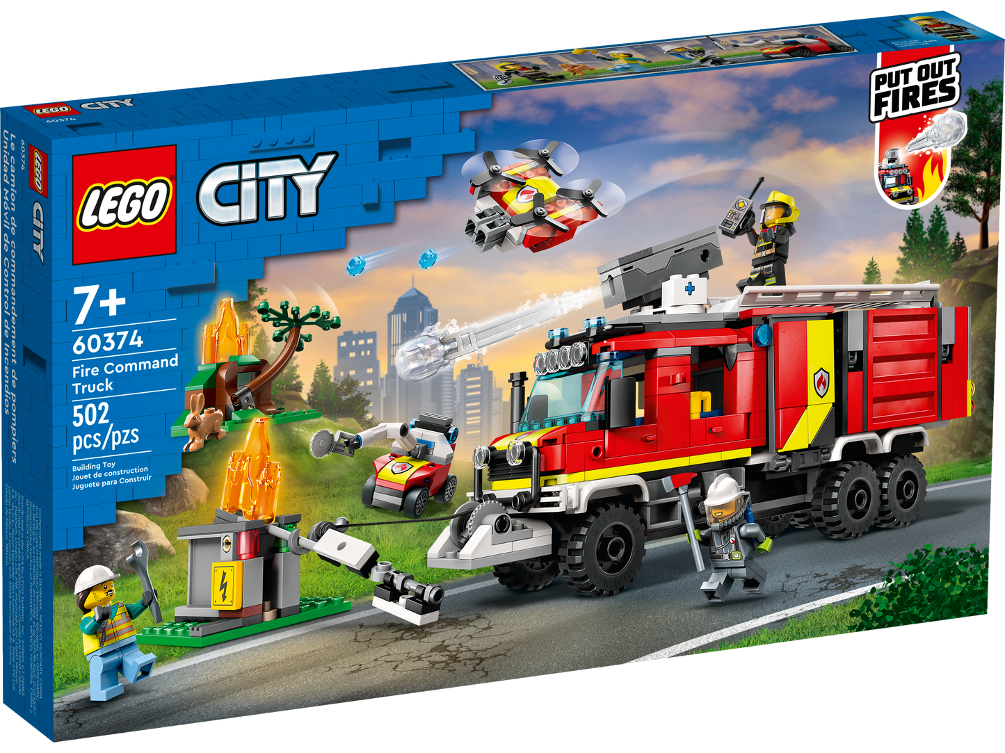 LEGO 60374 Autopompa dei vigili del fuoco