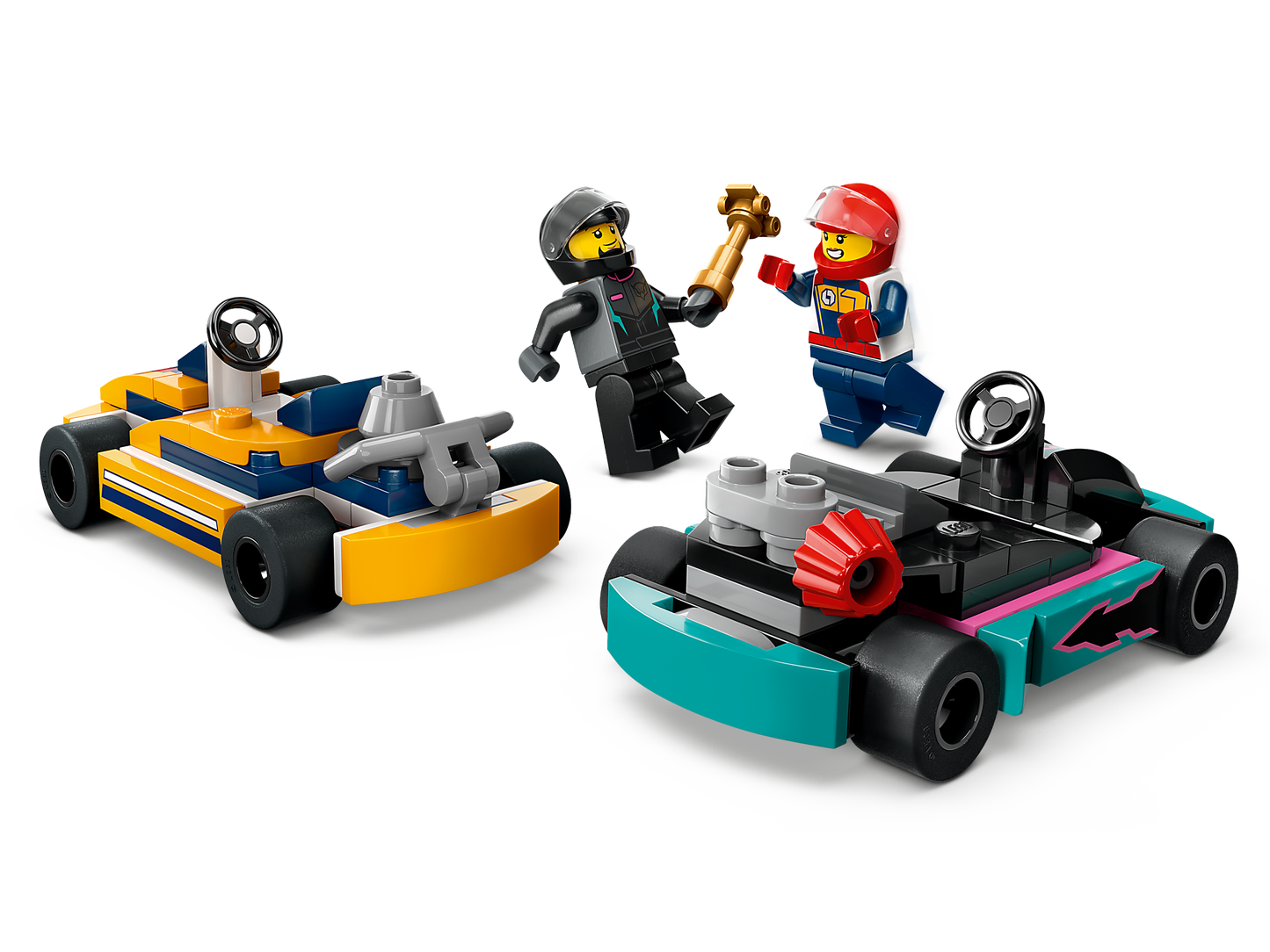 LEGO 60400 Go-kart e piloti