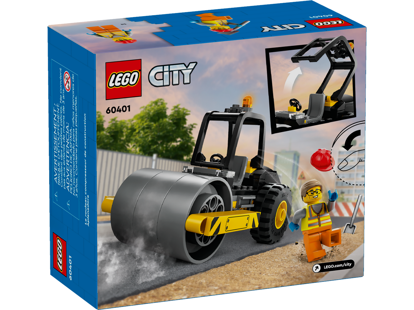 LEGO 60401 Rullo compressore