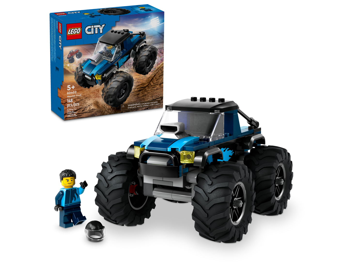 LEGO 60402 Monster Truck blu