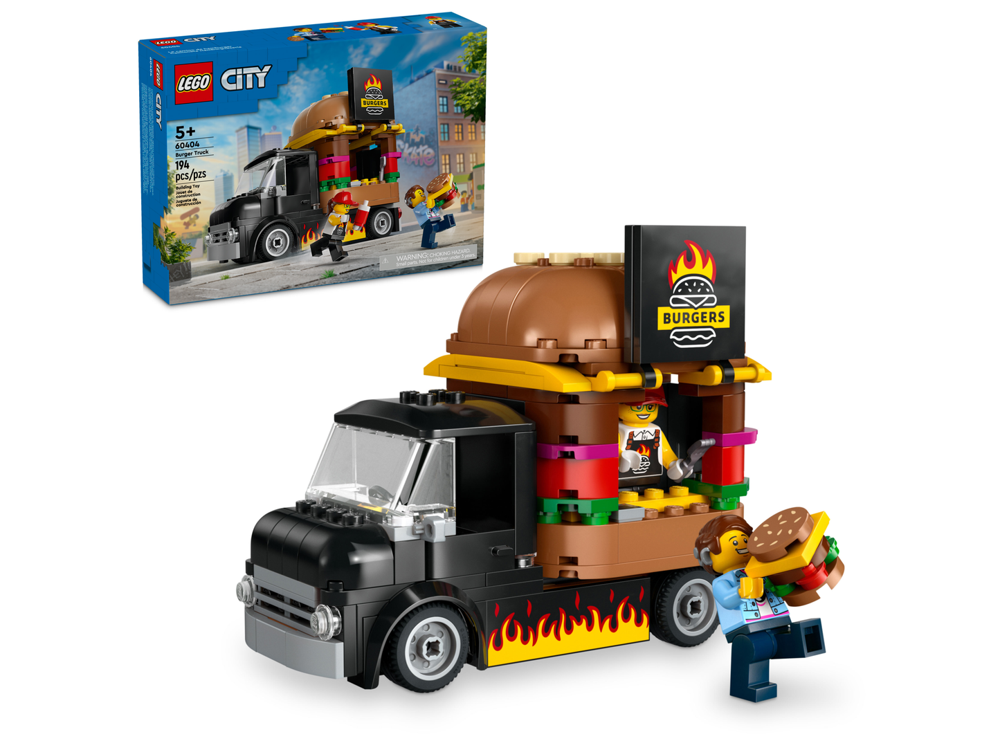 LEGO 60404 Furgone degli hamburger