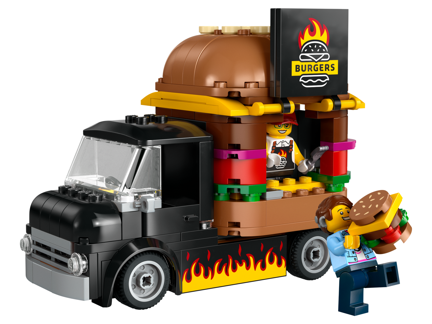 LEGO 60404 Furgone degli hamburger