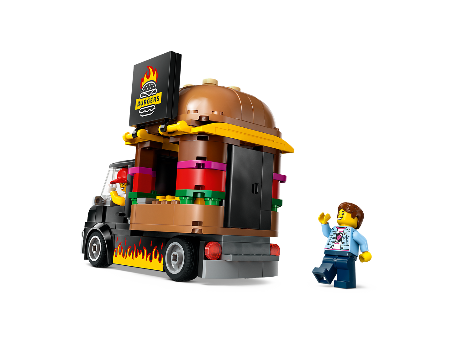 LEGO 60404 Furgone degli hamburger