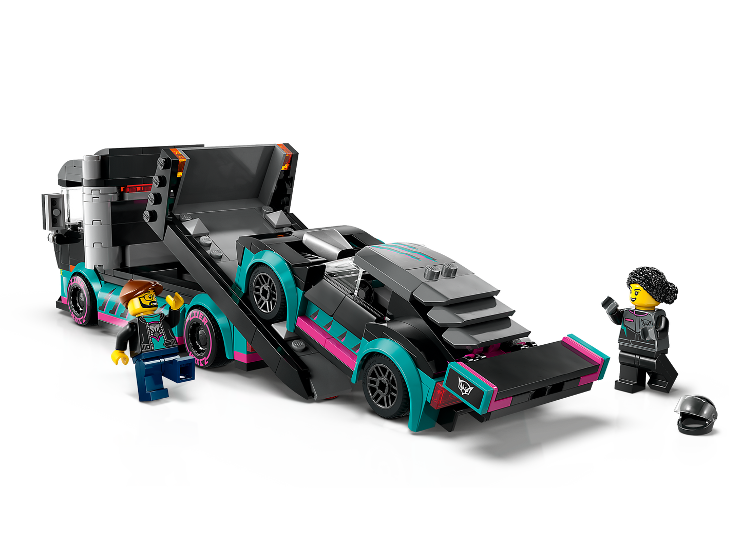 LEGO 60406 Auto da corsa e trasportatore