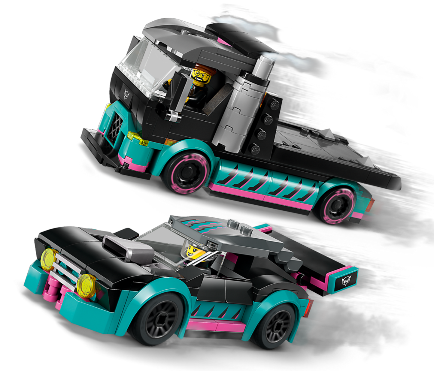 LEGO 60406 Auto da corsa e trasportatore