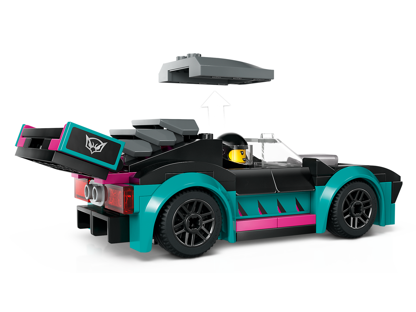 LEGO 60406 Auto da corsa e trasportatore