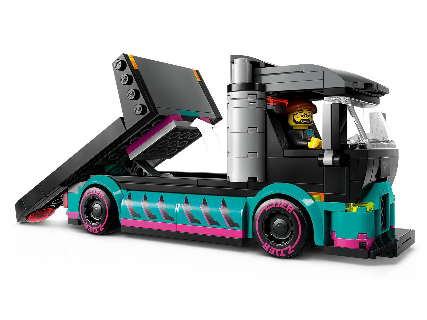 LEGO 60406 Auto da corsa e trasportatore
