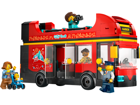 LEGO 60407 Autobus turistico rosso a due piani