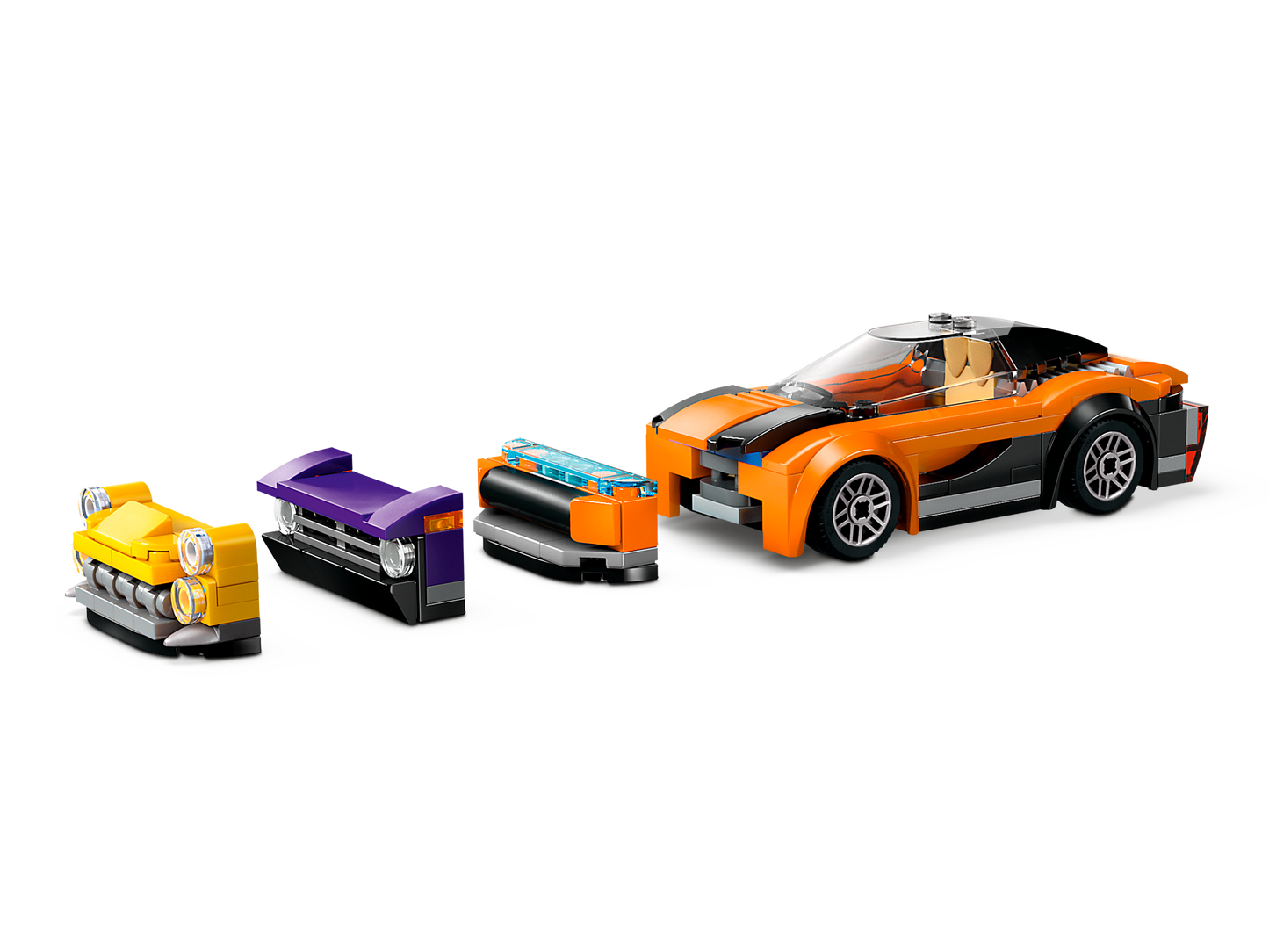 LEGO 60408 Camion trasportatore con auto sportive
