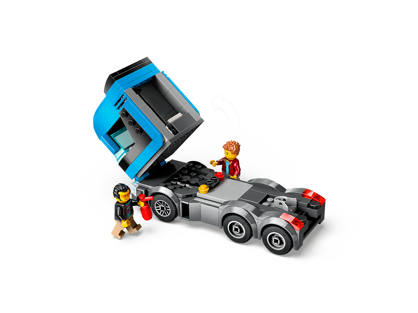 LEGO 60408 Camion trasportatore con auto sportive