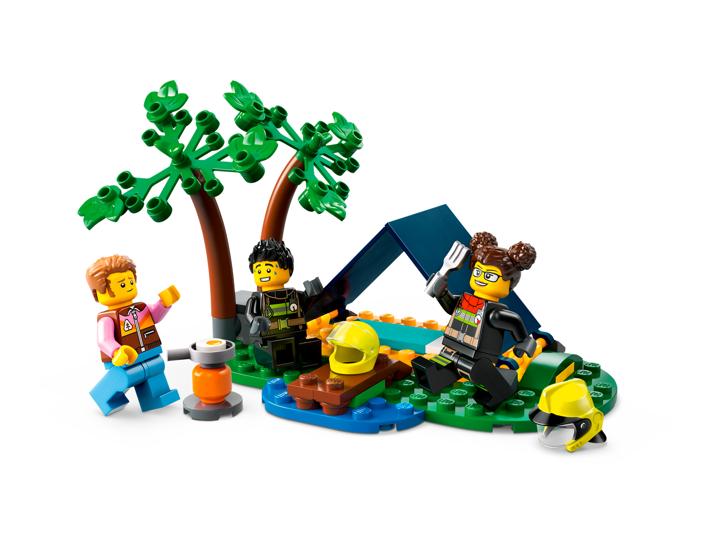 LEGO 60412 Fuoristrada antincendio e gommone di salvataggio
