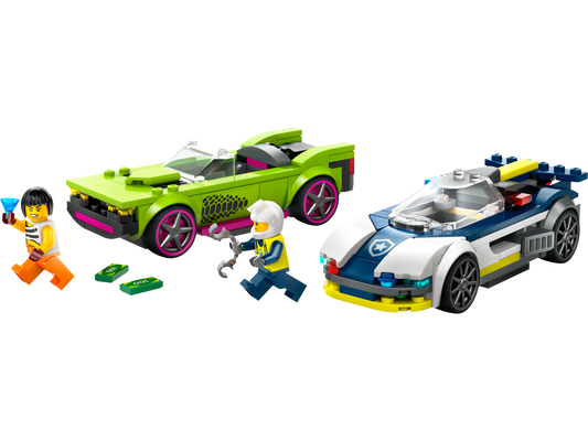 LEGO 60415 Inseguimento della macchina da corsa