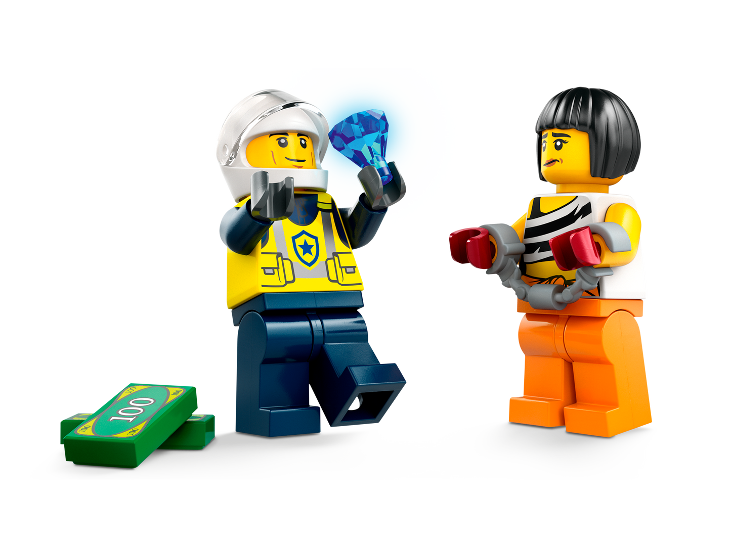 LEGO 60415 Inseguimento della macchina da corsa