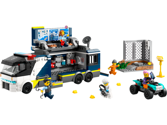 LEGO 60418 Camion laboratorio mobile della polizia