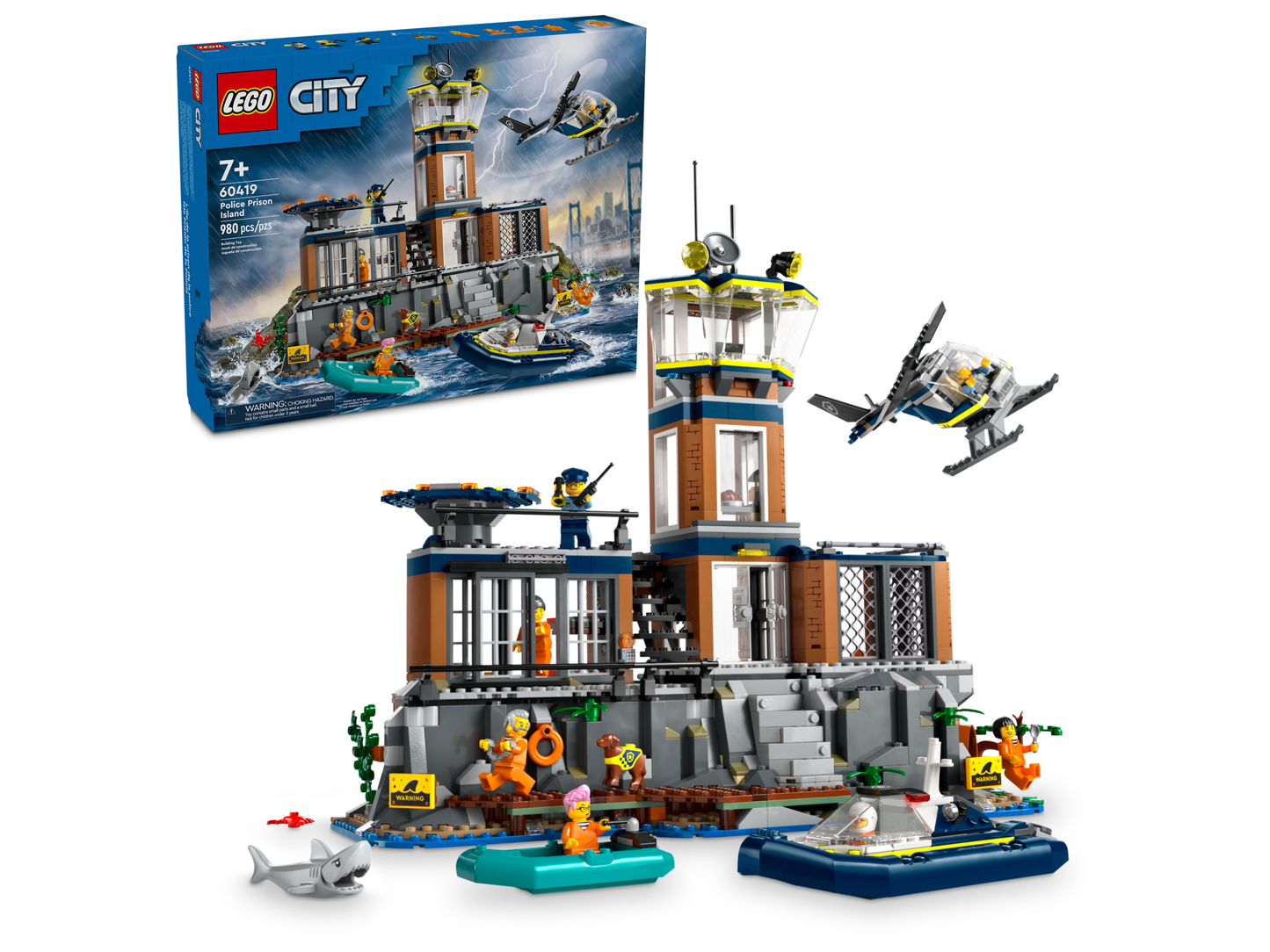 LEGO 60419 Prigione sull’isola della polizia