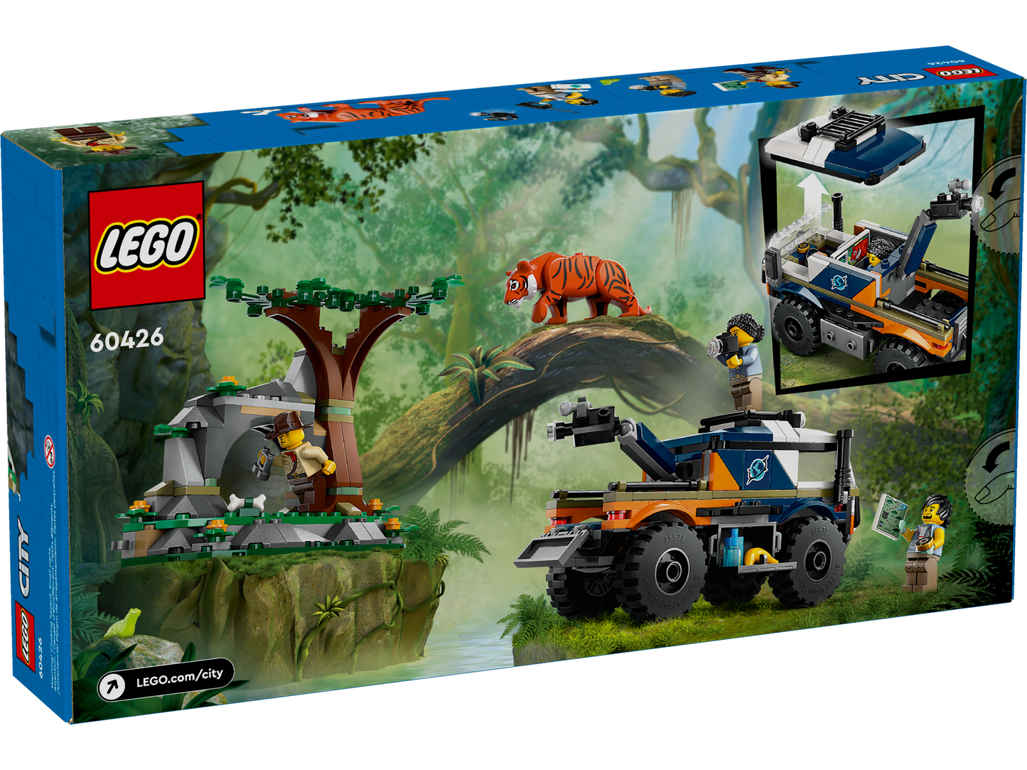 LEGO 60426 Fuoristrada dell’Esploratore della giungla