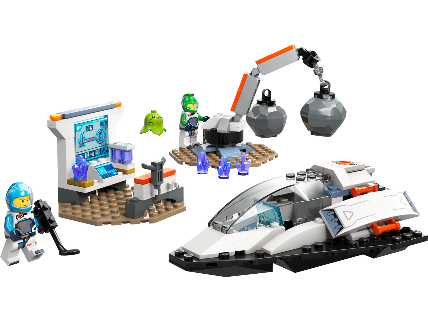 LEGO 60429 Navetta spaziale e scoperta di asteroidi