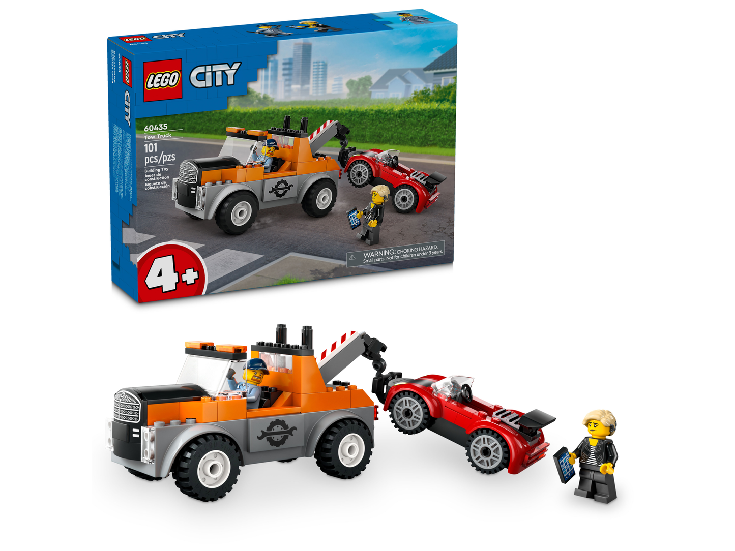 LEGO 60435 Autogru e officina auto sportive