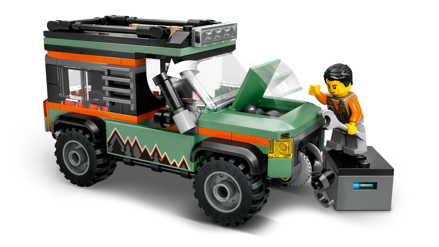 LEGO 60447 Fuoristrada di montagna 4x4