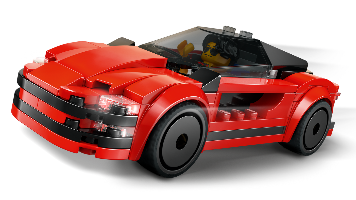 LEGO 60448 Auto sportiva rossa