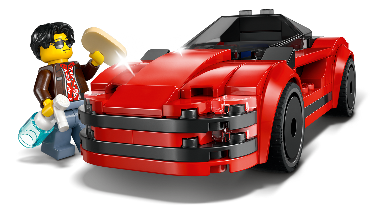 LEGO 60448 Auto sportiva rossa