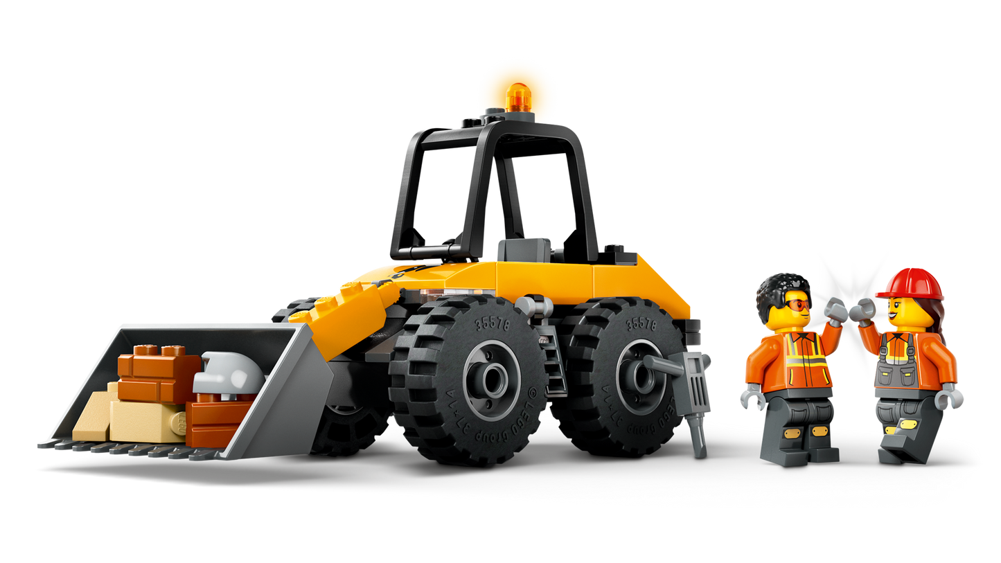 LEGO 60450 Pala gommata gialla