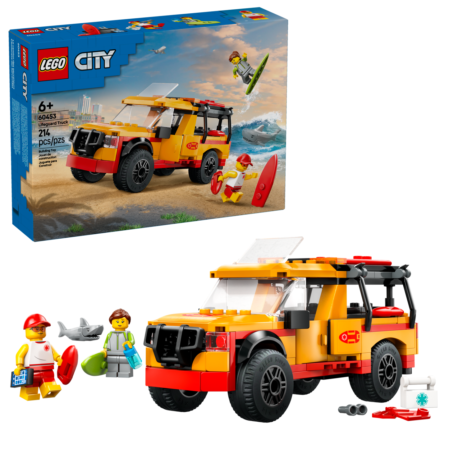 LEGO 60453 Fuoristrada di soccorso del bagnino