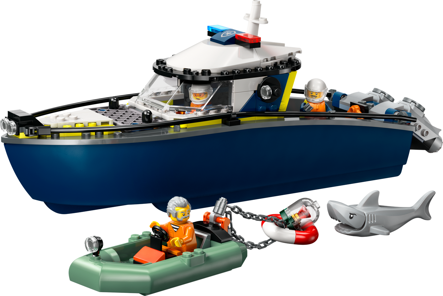 LEGO 60456 Inseguimento del motoscafo della Polizia