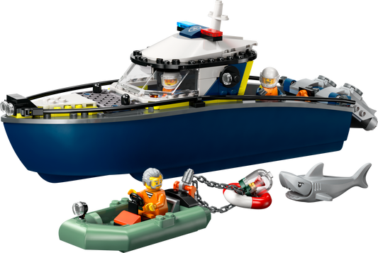 LEGO 60456 Inseguimento del motoscafo della Polizia
