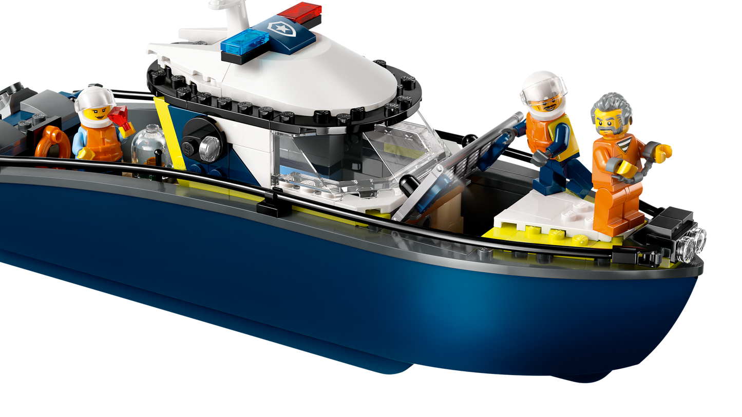 LEGO 60456 Inseguimento del motoscafo della Polizia