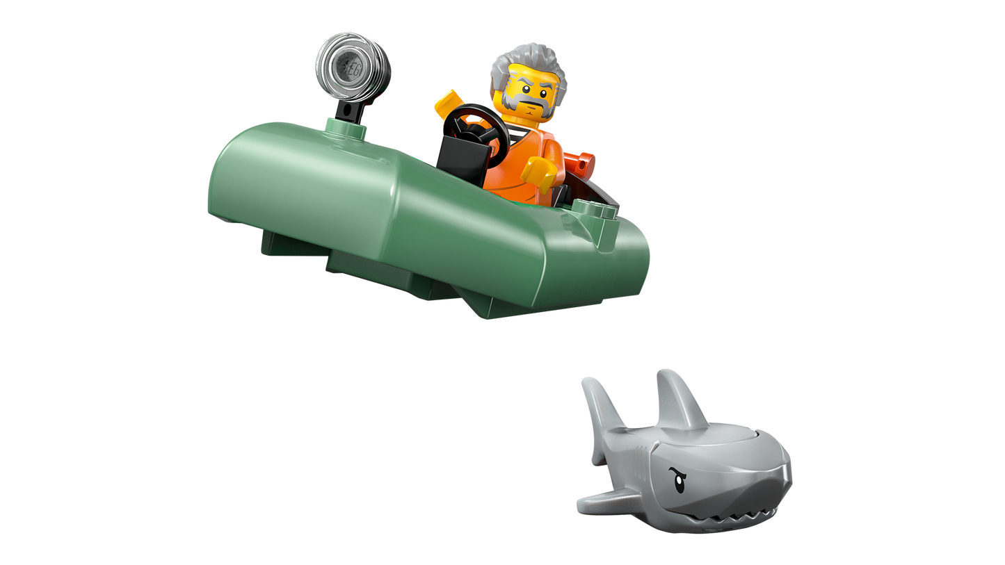 LEGO 60456 Inseguimento del motoscafo della Polizia