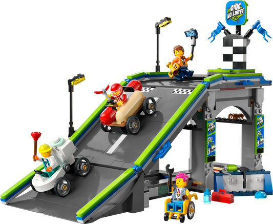 LEGO 60460 Nessun limite: gara sulla pista a rampe