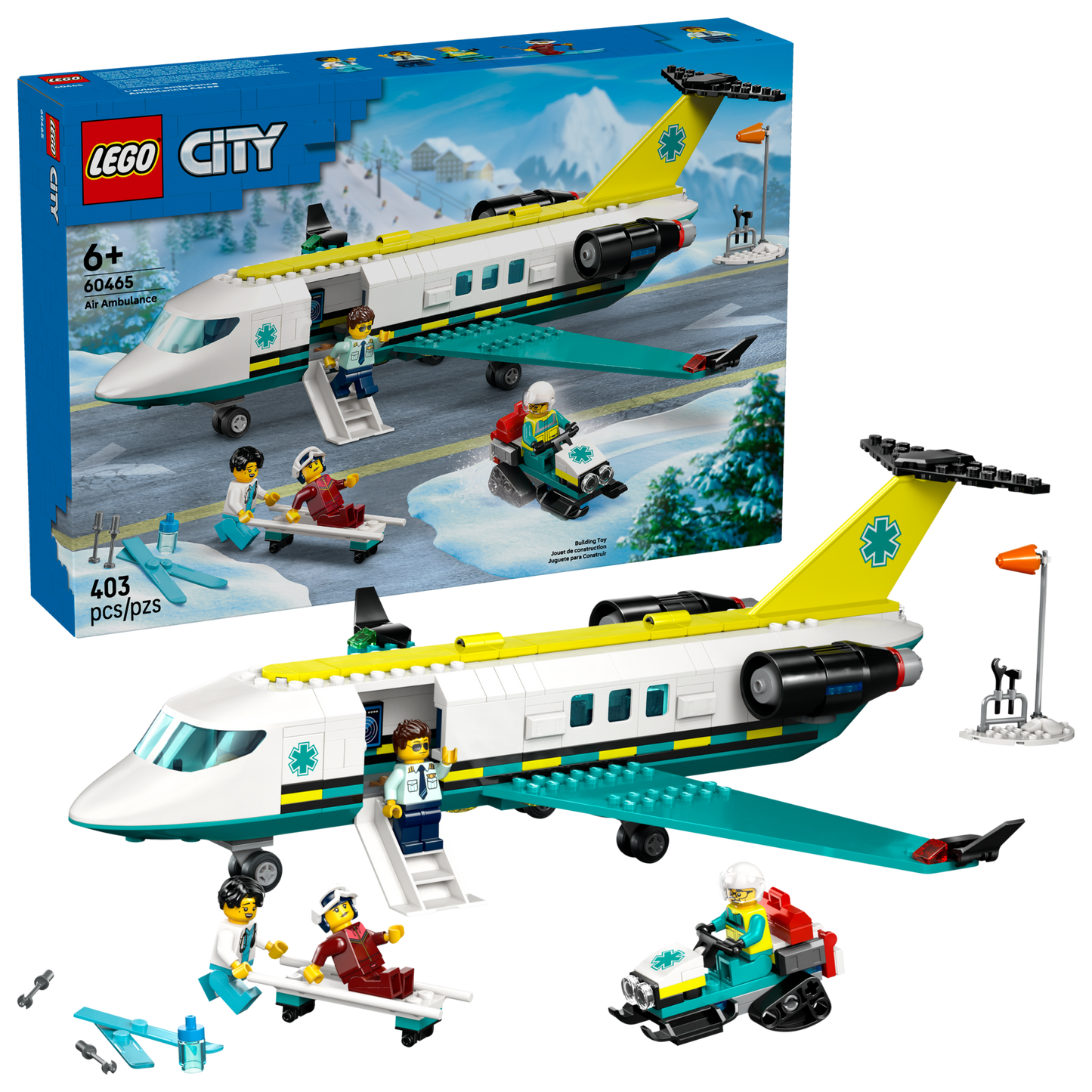 LEGO 60465 Aereo ambulanza di emergenza